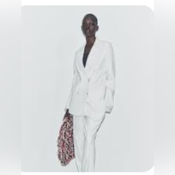 Double breasted button blazer ZW collection. Size XL - Picture 3 of 7